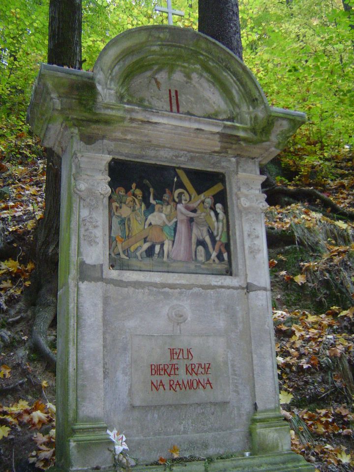 Bardo - Kalwaria - droga krzyżowa - górska kaplica MB s002 - PTTK Strzelin