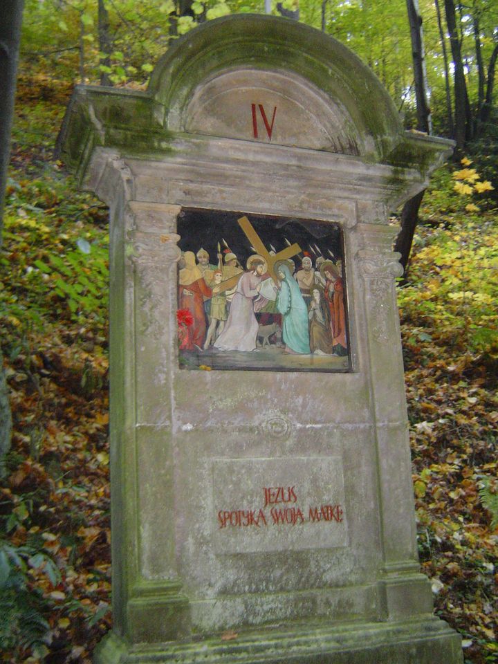 Bardo - Kalwaria - droga krzyżowa - górska kaplica MB s002 - PTTK Strzelin