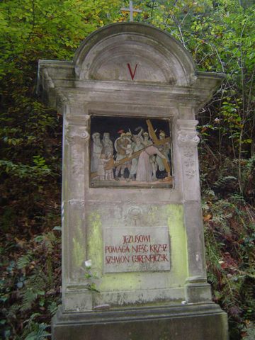 Bardo - Kalwaria - droga krzyżowa - górska kaplica MB s9 - PTTK Strzelin