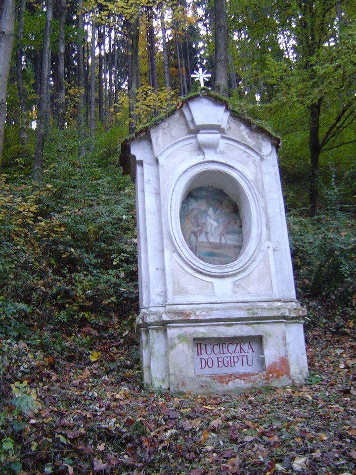 Bardo - Kalwaria - droga krzyżowa - górska kaplica MB s002 - PTTK Strzelin