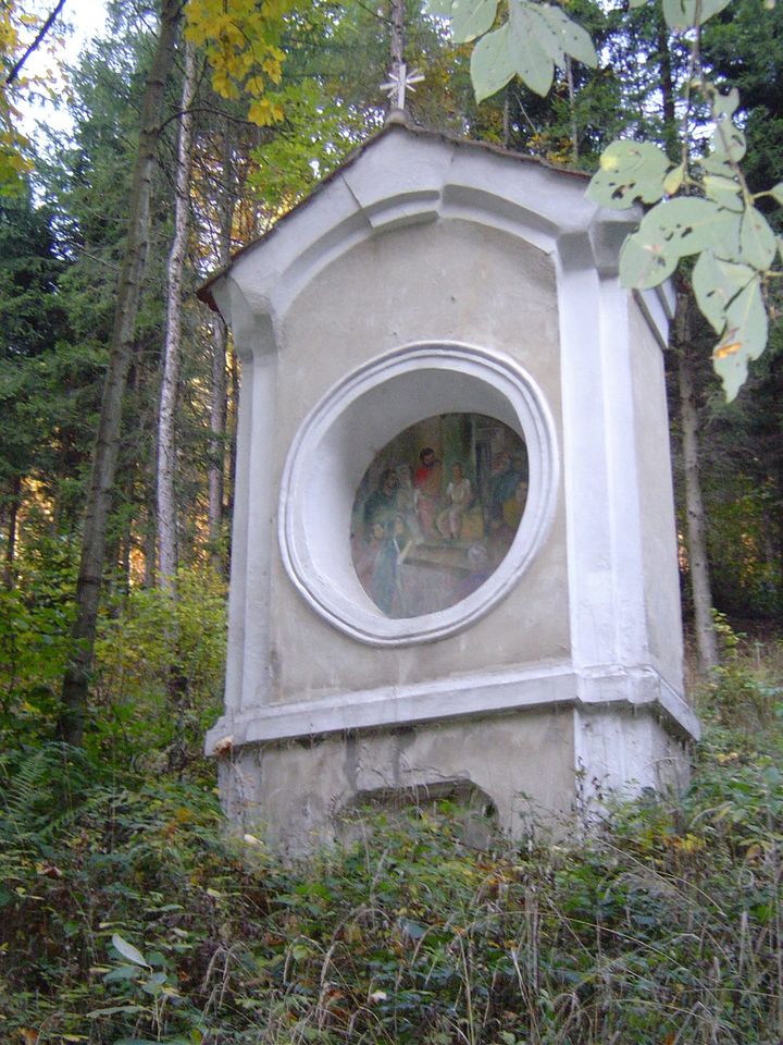 Bardo - Kalwaria - droga krzyżowa - górska kaplica MB s002 - PTTK Strzelin