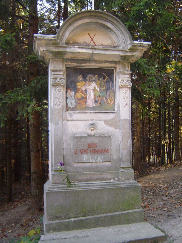 Bardo - Kalwaria - droga krzyżowa - górska kaplica MB s002 - PTTK Strzelin