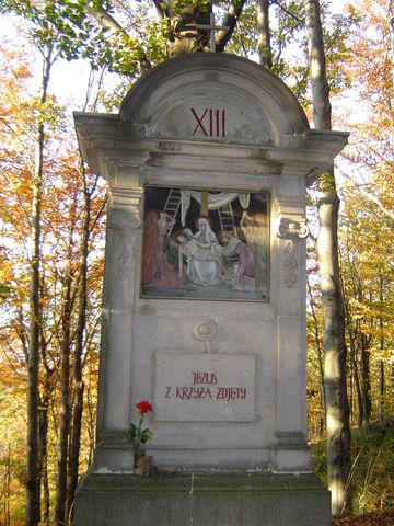 Bardo - Kalwaria - droga krzyżowa - górska kaplica MB s25 - PTTK Strzelin