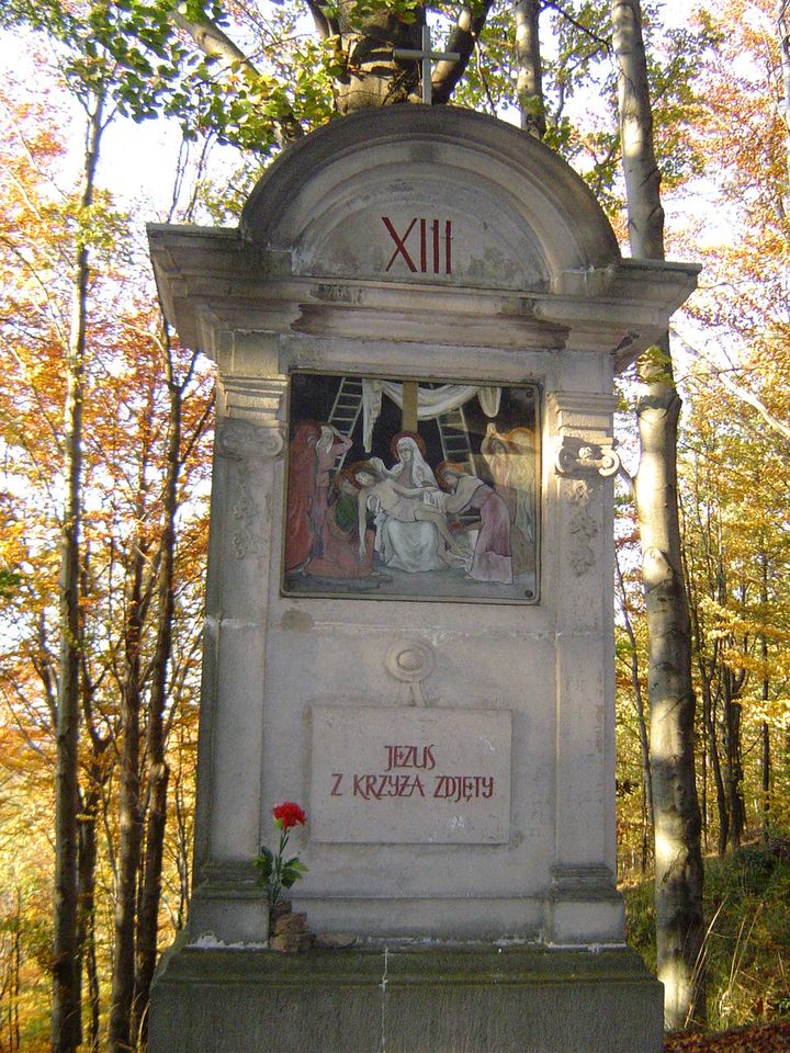 Bardo - Kalwaria - droga krzyżowa - górska kaplica MB s002 - PTTK Strzelin