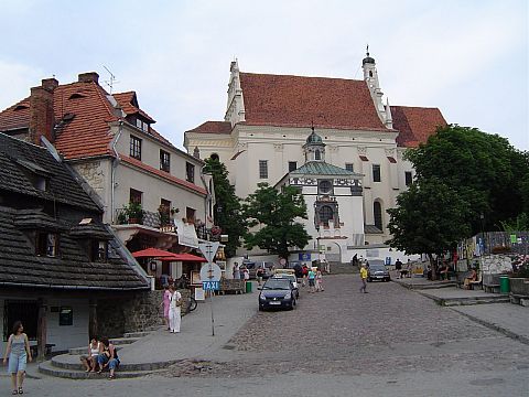 Kazimierz Dolny - kościół farny p.w. Jana Chrzciciela