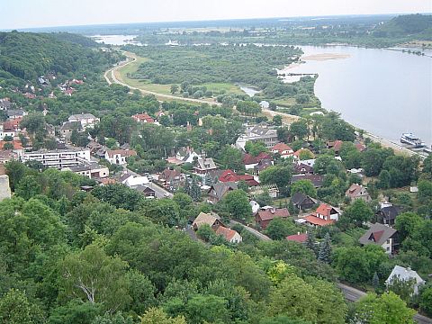 Kazimierz Dolny - widok z wieży zamkowej