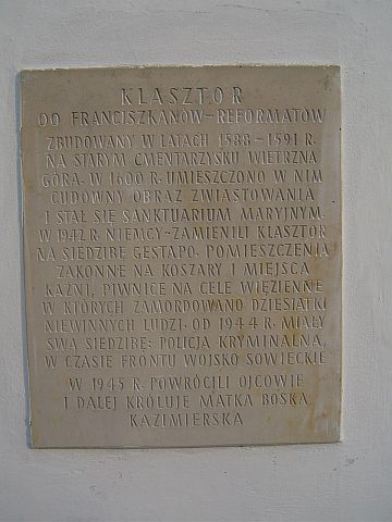 Kazimierz Dolny - klasztor Ojców Reformatów