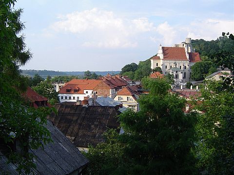 Kazimierz Dolny - widok z klasztoru