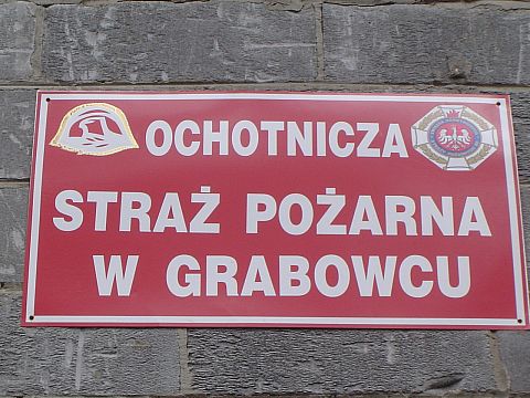 Grabowiec - Rynek - remiza stra�acka