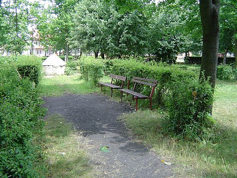 Grabowiec - Rynek - park