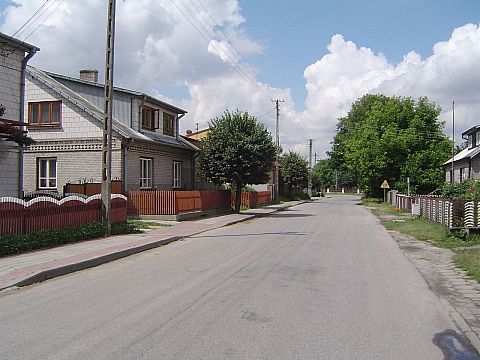 Grabowiec - ulica W�chocka