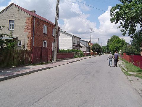 Grabowiec - ulica W�chocka