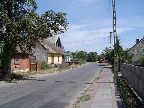 Grabowiec - ulica W�chocka