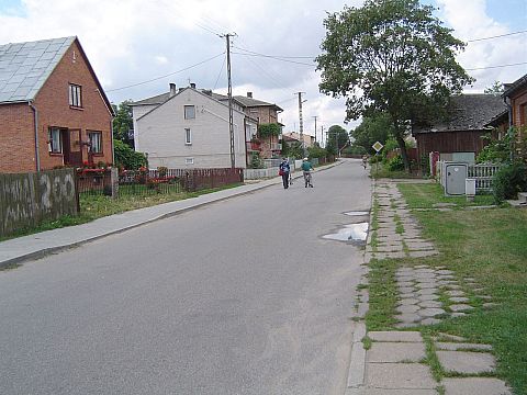 Grabowiec - ulica Ko�cielna