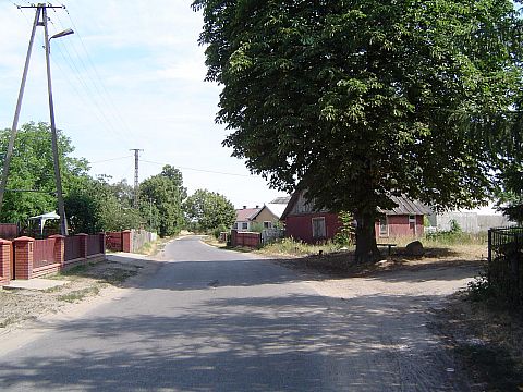 Grabowiec - ulica Ko�cielna