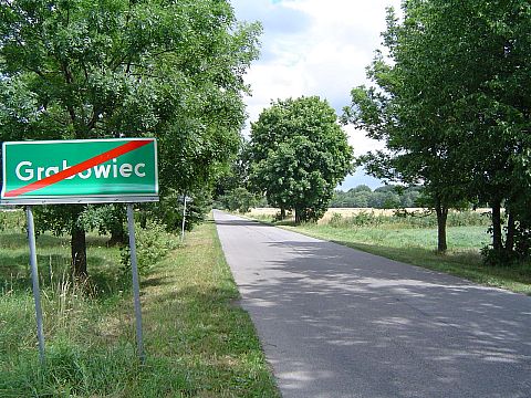 Grabowiec - droga do Rzeczniowa
