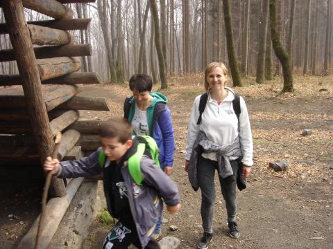 Rajd na �l�� - na szlaku czerwonym s053 - PTTK Strzelin