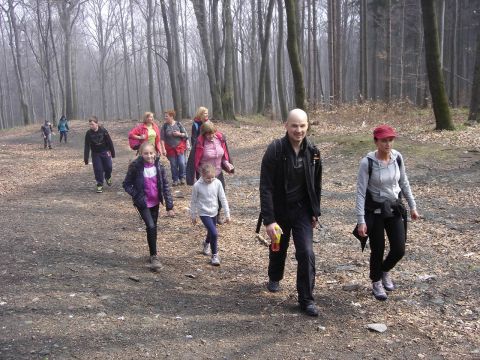 Rajd na �l�� - na szlaku czerwonym s056 - PTTK Strzelin
