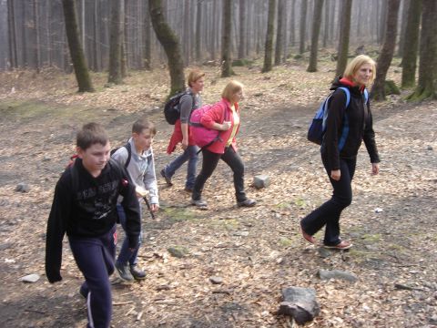 Rajd na �l�� - na szlaku czerwonym s057 - PTTK Strzelin