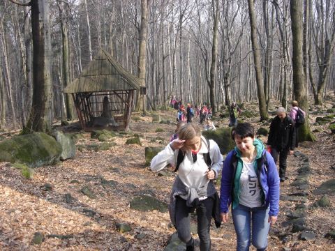Rajd na �l�� - na szlaku czerwonym s079 - PTTK Strzelin