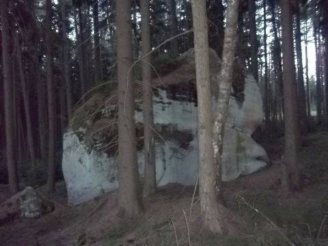 Tylna Borowa Kopa w Górach Stołowych - szlak dojściowy s021 - PTTK Strzelin