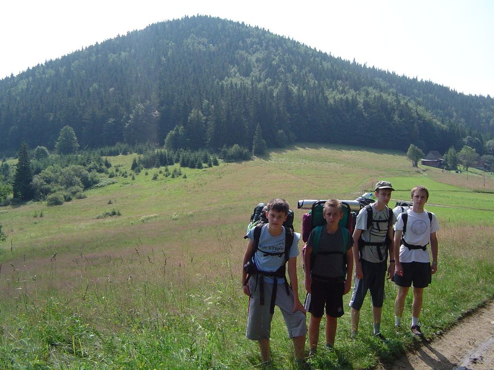 obóz wędrowny beskid żywiecki s002 - PTTK Strzelin