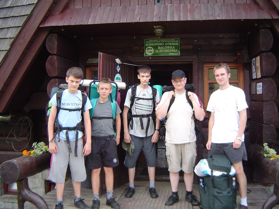 obóz wędrowny beskid żywiecki s002 - PTTK Strzelin