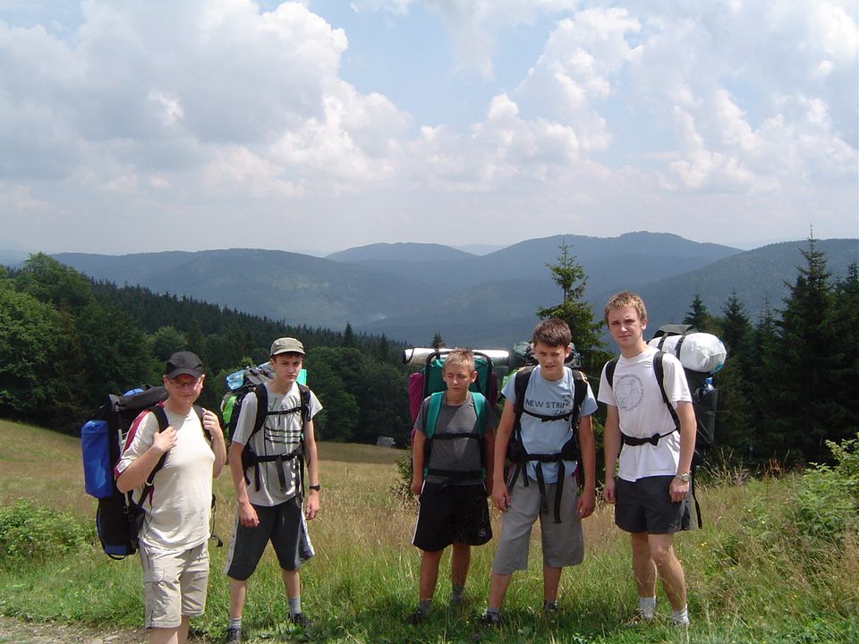 obóz wędrowny beskid żywiecki s002 - PTTK Strzelin