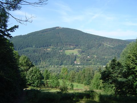 Wielka Czantoria - widok od wschodu s002 - PTTK Strzelin