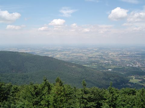 Wielka Czantoria - widok z czeskiej wie�y widokowej s018 - PTTK Strzelin