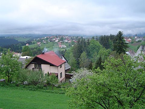 Koniak�w - widok z Galerii na Sza�cach