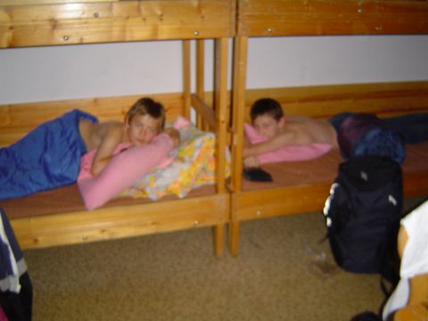 Ob�z w�drowny - schronisko pod Klimczokiem