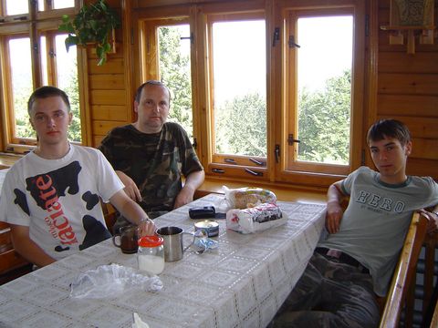 Ob�z w�drowny - schronisko pod Klimczokiem