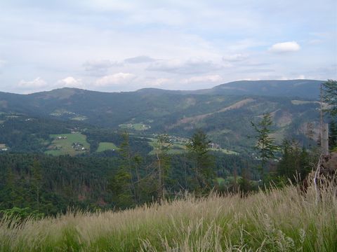 Panorama ze szczytu Smerekowiec