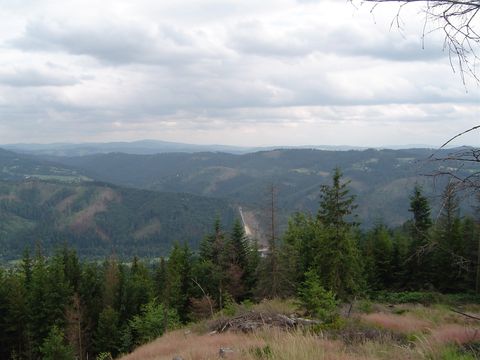 Panorama ze szczytu Smerekowiec