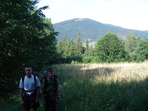 Ob�z w�drowny - Czantoria Wielka