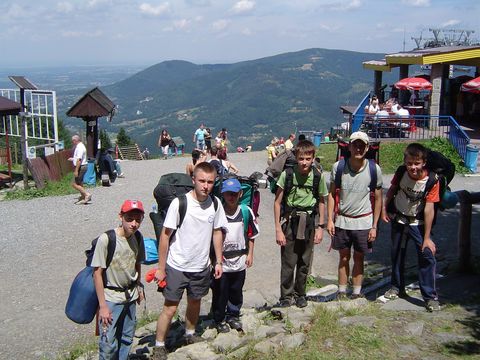 Ob�z w�drowny - na Czantori Wielkiej