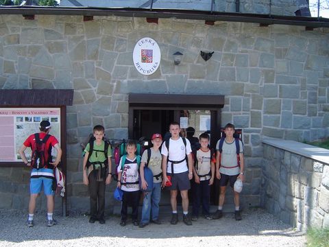 Czeska wie�a widokowa na Czantori Wielkiej