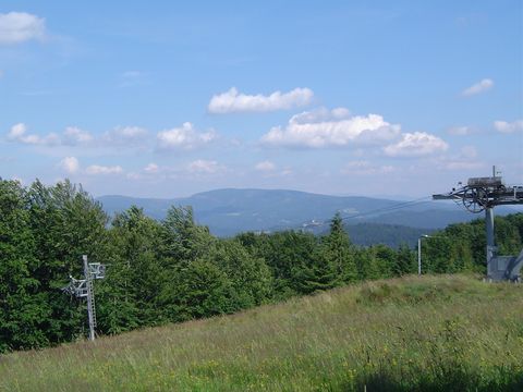 Sosz�w Wielki - panorama ze szczytu