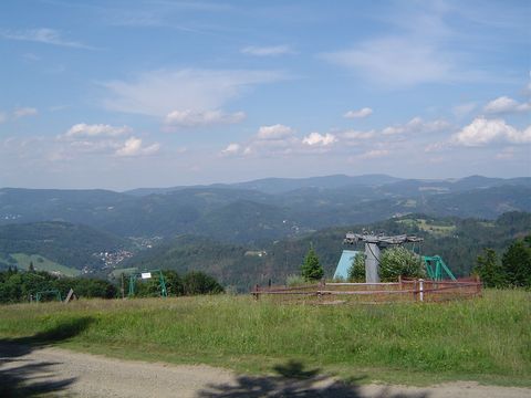 Sosz�w Wielki - panorama ze szczytu