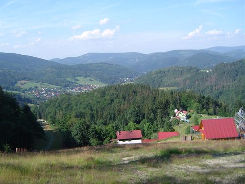 Sosz�w Wielki - zej�cie do Jawornika