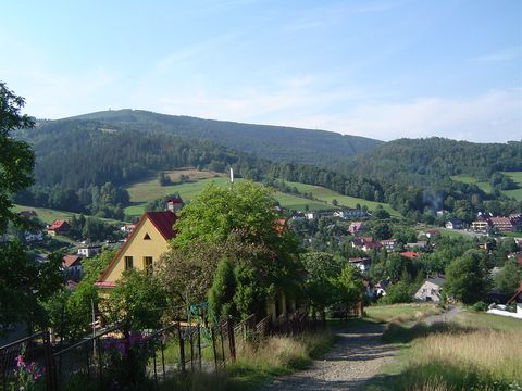 Sosz�w Wielki - zej�cie do Jawornika