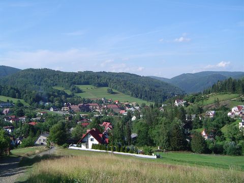 Sosz�w Wielki - zej�cie do Jawornika