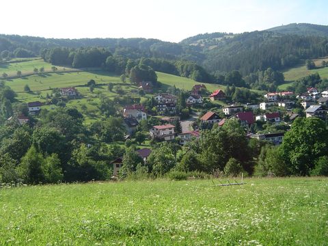 Sosz�w Wielki - zej�cie do Jawornika