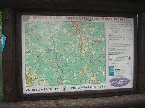 Sto�ek Wielki - przed schroniskiem PTTK