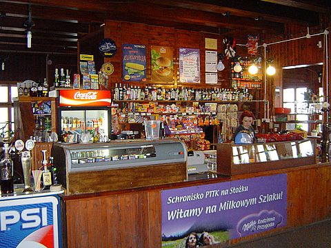 Sto�ek Wielki - schronisko PTTK
