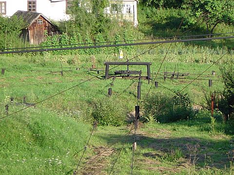 Ropienka - kopalnia ropy naftowej - Bieszczady s012 - PTTK Strzelin