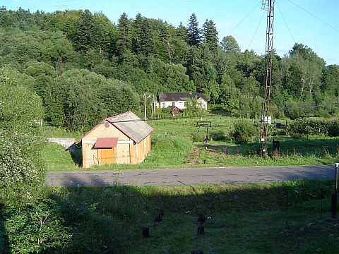 Ropienka - kopalnia ropy naftowej - Bieszczady s013 - PTTK Strzelin