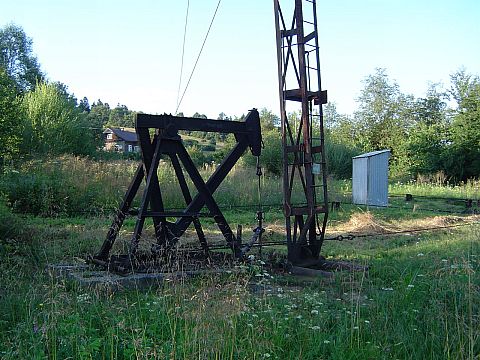 Ropienka - kopalnia ropy naftowej - Bieszczady s015 - PTTK Strzelin