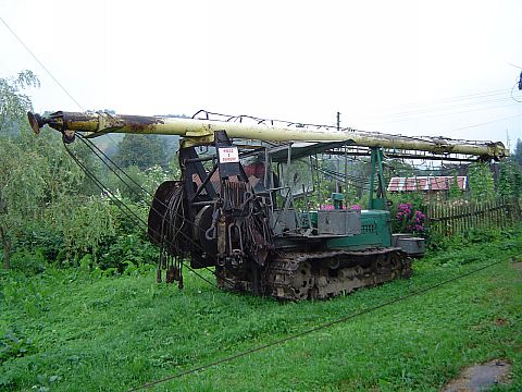 Ropienka - kopalnia ropy naftowej - Bieszczady s018 - PTTK Strzelin